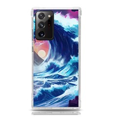 Storm Tsunami Waves Ocean Sea Nautical Nature Samsung Galaxy Note 20 Ultra Tpu Uv Case by uniart180623