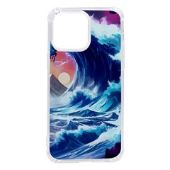 Storm Tsunami Waves Ocean Sea Nautical Nature Iphone 14 Pro Max Tpu Uv Print Case by uniart180623