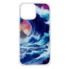 Storm Tsunami Waves Ocean Sea Nautical Nature Iphone 13 Pro Max Tpu Uv Print Case by uniart180623