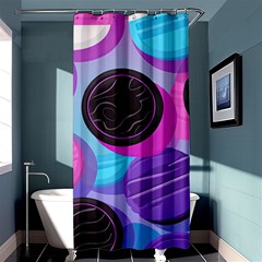 Cookies Chocolate Cookies Sweets Snacks Baked Goods Shower Curtain 36  X 72  (stall)  by uniart180623