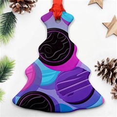 Cookies Chocolate Cookies Sweets Snacks Baked Goods Christmas Tree Ornament (two Sides) by uniart180623