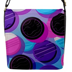 Cookies Chocolate Cookies Sweets Snacks Baked Goods Flap Closure Messenger Bag (s) by uniart180623