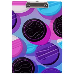 Cookies Chocolate Cookies Sweets Snacks Baked Goods A4 Acrylic Clipboard by uniart180623