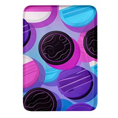 Cookies Chocolate Cookies Sweets Snacks Baked Goods Rectangular Glass Fridge Magnet (4 Pack) by uniart180623