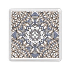 Flower Art Decorative Mandala Pattern Ornamental Memory Card Reader (square) by uniart180623