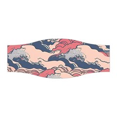 Waves Ocean Sea Water Pattern Rough Seas Stretchable Headband by uniart180623