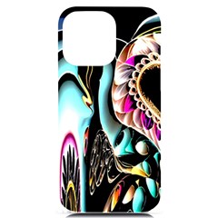 Garden Flower Nature Digital Art Abstract Iphone 14 Pro Max Black Uv Print Case by uniart180623