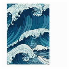 Waves Ocean Sea Pattern Water Tsunami Rough Seas Large Garden Flag (two Sides) by uniart180623