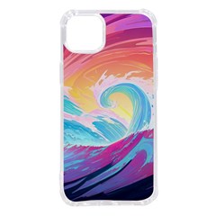 Waves Ocean Sea Tsunami Nautical Iphone 14 Plus Tpu Uv Print Case by uniart180623