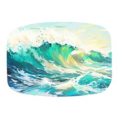 Waves Ocean Sea Tsunami Nautical Art Mini Square Pill Box by uniart180623