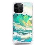 Waves Ocean Sea Tsunami Nautical Art iPhone 14 Pro Max TPU UV Print Case Front