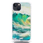 Waves Ocean Sea Tsunami Nautical Art iPhone 13 TPU UV Print Case Front