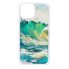 Waves Ocean Sea Tsunami Nautical Art Iphone 13 Mini Tpu Uv Print Case by uniart180623