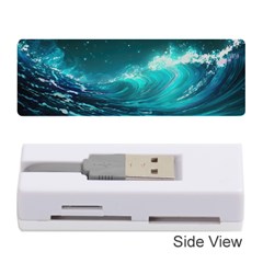 Tsunami Waves Ocean Sea Nautical Nature Water Memory Card Reader (stick) by uniart180623