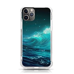 Tsunami Waves Ocean Sea Nautical Nature Water Iphone 11 Pro 5 8 Inch Tpu Uv Print Case by uniart180623