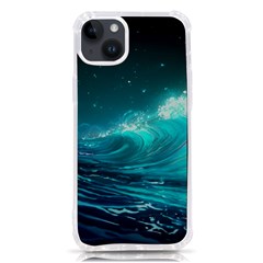 Tsunami Waves Ocean Sea Nautical Nature Water Iphone 14 Plus Tpu Uv Print Case by uniart180623