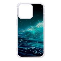 Tsunami Waves Ocean Sea Nautical Nature Water Iphone 13 Pro Tpu Uv Print Case by uniart180623