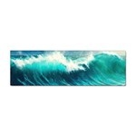 Waves Ocean Sea Tsunami Nautical Painting Sticker Bumper (10 pack) Front