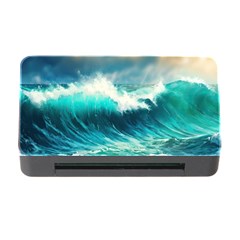 Waves Ocean Sea Tsunami Nautical Painting Memory Card Reader With Cf by uniart180623