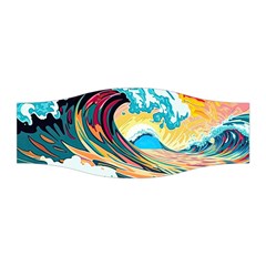 Waves Ocean Sea Tsunami Nautical Arts Stretchable Headband by uniart180623