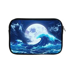 Waves Ocean Sea Tsunami Nautical Blue Apple Ipad Mini Zipper Cases by uniart180623