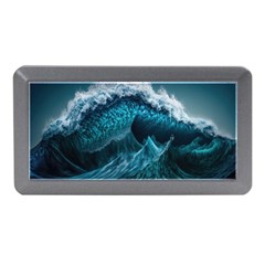 Tsunami Waves Ocean Sea Water Rough Seas Memory Card Reader (mini) by uniart180623