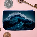 Tsunami Waves Ocean Sea Water Rough Seas Large Coin Purse Back