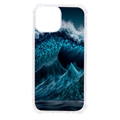 Tsunami Waves Ocean Sea Water Rough Seas Iphone 13 Mini Tpu Uv Print Case