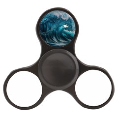 Tsunami Waves Ocean Sea Water Rough Seas Finger Spinner by uniart180623