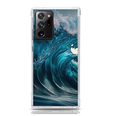 Tsunami Waves Ocean Sea Water Rough Seas Samsung Galaxy Note 20 Ultra Tpu Uv Case by uniart180623