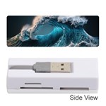 Tsunami Waves Ocean Sea Water Rough Seas Memory Card Reader (Stick) Front