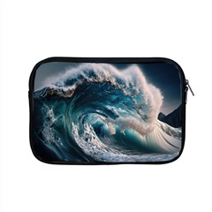 Tsunami Waves Ocean Sea Water Rough Seas Apple Macbook Pro 15  Zipper Case by uniart180623