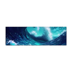 Tsunami Tidal Wave Ocean Waves Sea Nature Water Sticker Bumper (10 Pack) by uniart180623