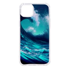 Tsunami Tidal Wave Ocean Waves Sea Nature Water Iphone 14 Plus Tpu Uv Print Case by uniart180623