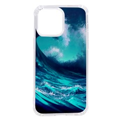 Tsunami Tidal Wave Ocean Waves Sea Nature Water Iphone 14 Pro Max Tpu Uv Print Case by uniart180623