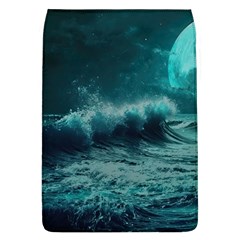 Waves Ocean Sea Tsunami Nautical Blue Sea Art Removable Flap Cover (l) by uniart180623