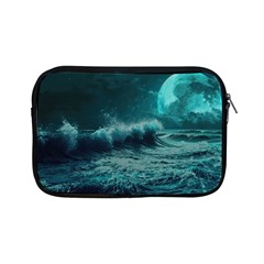 Waves Ocean Sea Tsunami Nautical Blue Sea Art Apple Ipad Mini Zipper Cases by uniart180623