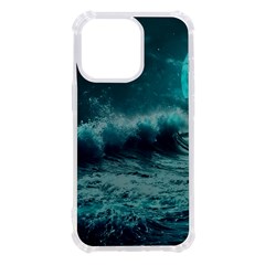 Waves Ocean Sea Tsunami Nautical Blue Sea Art Iphone 13 Pro Tpu Uv Print Case by uniart180623