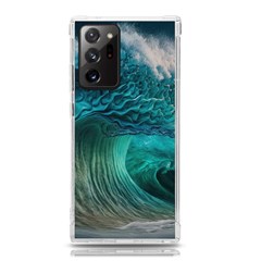 Tsunami Waves Ocean Sea Water Rough Seas Samsung Galaxy Note 20 Ultra Tpu Uv Case by uniart180623