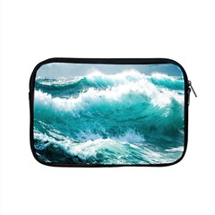 Waves Ocean Sea Tsunami Nautical Blue Sea Apple Macbook Pro 15  Zipper Case by uniart180623