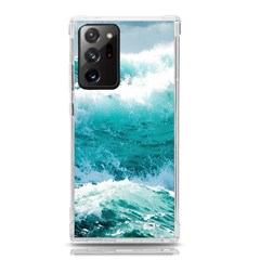 Waves Ocean Sea Tsunami Nautical Blue Sea Samsung Galaxy Note 20 Ultra Tpu Uv Case by uniart180623