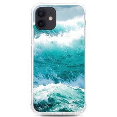 Waves Ocean Sea Tsunami Nautical Blue Sea Iphone 12/12 Pro Tpu Uv Print Case by uniart180623