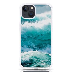 Waves Ocean Sea Tsunami Nautical Blue Sea Iphone 13 Tpu Uv Print Case