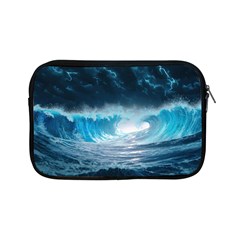 Thunderstorm Storm Tsunami Waves Ocean Sea Apple Ipad Mini Zipper Cases by uniart180623