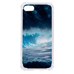 Thunderstorm Storm Tsunami Waves Ocean Sea Iphone Se