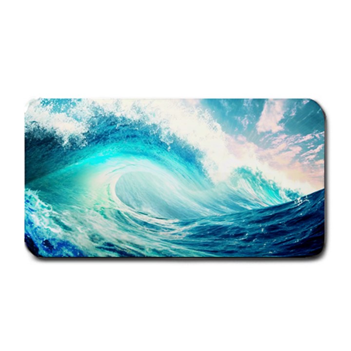 Tsunami Waves Ocean Sea Nautical Nature Water Nature Medium Bar Mat