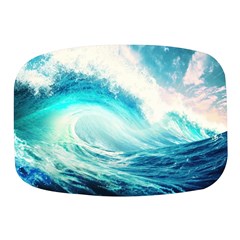 Tsunami Waves Ocean Sea Nautical Nature Water Nature Mini Square Pill Box by uniart180623