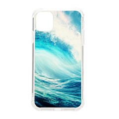 Tsunami Waves Ocean Sea Nautical Nature Water Nature Iphone 11 Tpu Uv Print Case by uniart180623