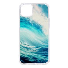 Tsunami Waves Ocean Sea Nautical Nature Water Nature Iphone 14 Plus Tpu Uv Print Case