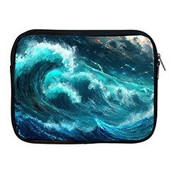 Thunderstorm Tsunami Tidal Wave Ocean Waves Sea Apple Ipad 2/3/4 Zipper Cases by uniart180623